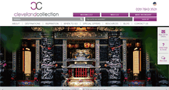 Desktop Screenshot of clevelandcollection.co.uk